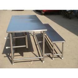 Canteen Folding Bench Table