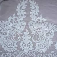 Cotton Blended Embroidery Dupatta Fabrics Cut Pieces