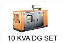 10 Kva Diesel Generator Set Rental Services By KALYANI ENTERPRISE
