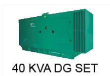 Diesel Generator Set Rental Services 40 KVA