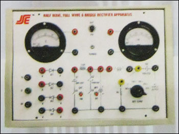 Half Wave And Full Wave Rectifier Apparatus