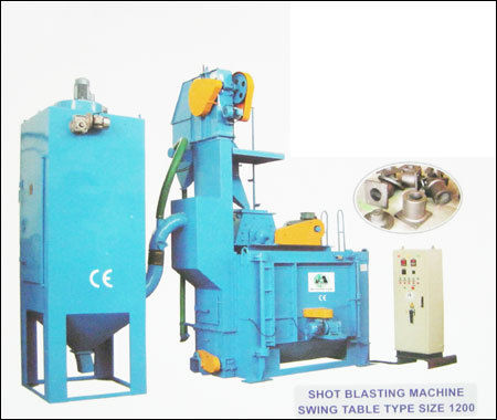 Shot Blasting Machine Swing Table Type Size 1200