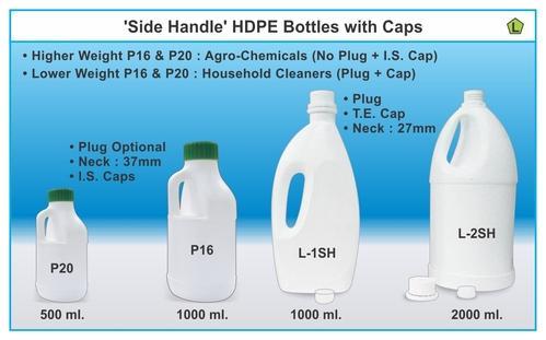 Side Handle Plastic Bottle