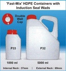 1 Litre and 5 Litre Fastmix Empty Pesticide Bottle