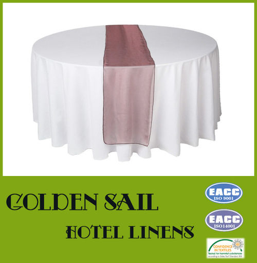 Banquet/Hotel Various Polyester Table Cloth