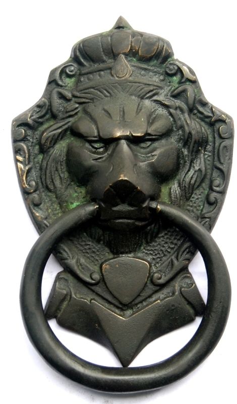 Door Knockers Lion Head Sculpture