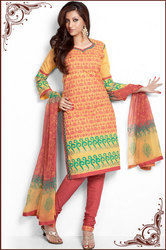 Printed Churidar Salwar Kameez