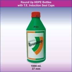 Round Up Pesticide / Brake Fluid View Strip Bottle