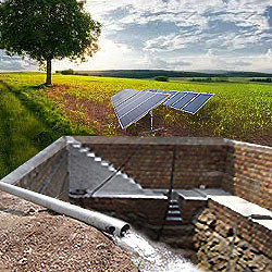 Solar PV Panels Water Pumping System