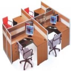 Wooden Office Workstations Table