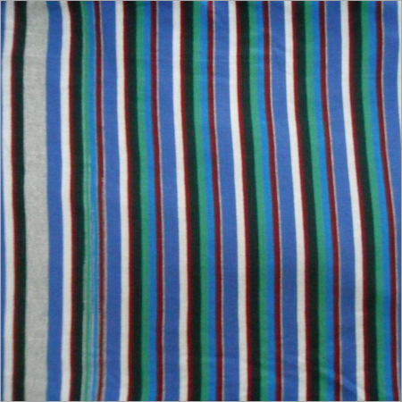 Washable Single Jersey Stripe Fabric With Soft And Smooth Texture