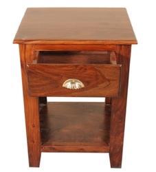 Decorative Sheesham Wood Bed Side Table