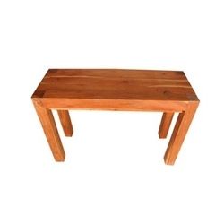 Plain Wooden Console Table