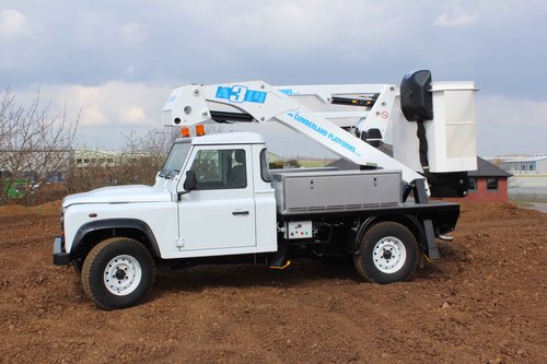 Articulated Off-Road Aerial Platform A314 Mounted On Land Rover