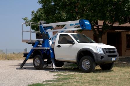 Articulated Off-Road Aerial Platform A314 On ISUZU