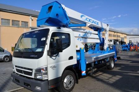 Double Articulated Truck Mounted Aerial Platform With JIB DAJ332