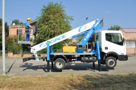 Telescopic Truck Mounted Aerial Platform T318