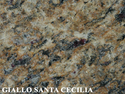 Giallo Santa Cecilia Granite Countertop At Best Price In