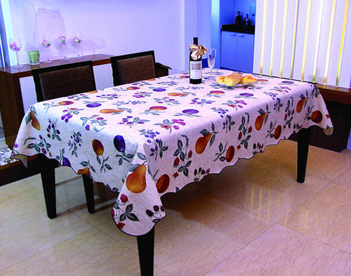 Plastic Tablecloth With Non-Woven Backing