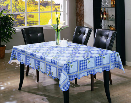 Plastic Tablecover With Non-Woven Backing