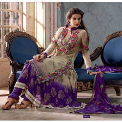 Embroidered Anarkali Suits