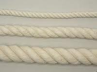 White Three Poly Cotton Ropes