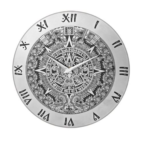 Aztec Round Wall Clock 15 - R357