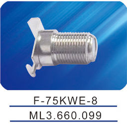 F -75KWE-8, F Female Connector