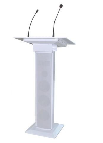 Podium With One Gooseneck MIC And Lamp