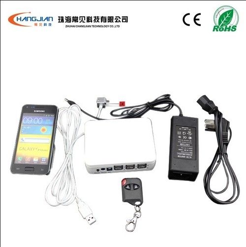 6 Ports Anti-Theft Alarm Display Sensor Host Application: Ibs & Bts