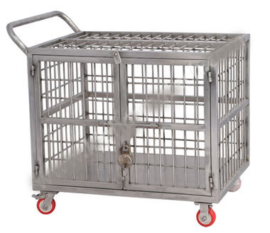 Ss Cage Trolley Shipper Trolley