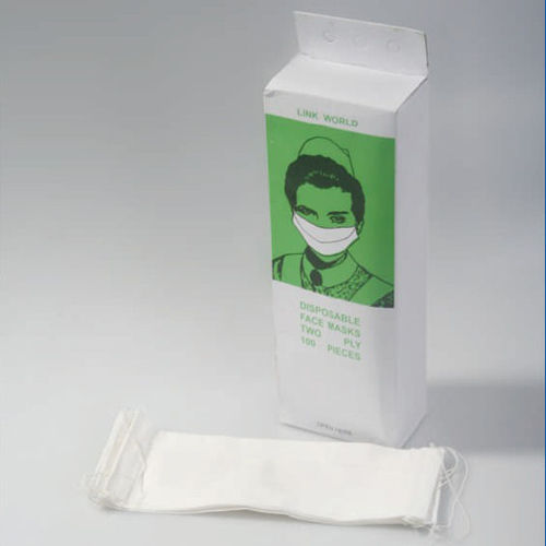 1 Or 2 Ply Disposable Paper Face Mask Lh-138