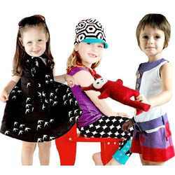 Designer Kids Dress - Soft Cotton Blend, Stylish Patterns & Sizes for All Ages