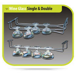 Single And Double Glass Basket