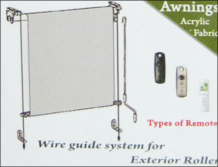 Wire Guide Awnings