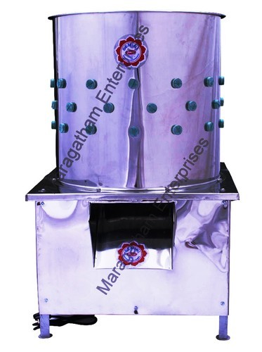 Chicken Abattoir Equipment - Stainless Steel Body, High-Performance Feather Removal with Rubber Fingers for Quick Cleaning
