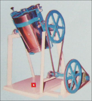 Single Parallel Drum Dry Color Mixer