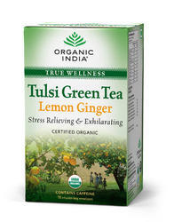 Tulsi Green Tea Lemon Ginger