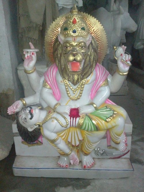 God Narsimha Statue