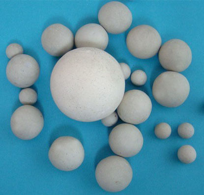 Inert Ceramic Ball - Corundum, High Strength and Stability , Acid and Alkali Resistant, Thermal Resistance Up to 1700°C, Low Water Absorption