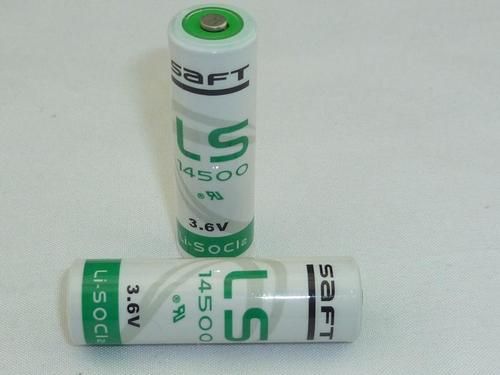 2 Saft LS 14500 LS14500 AA 3.6V Lithium Battery *Made In France*