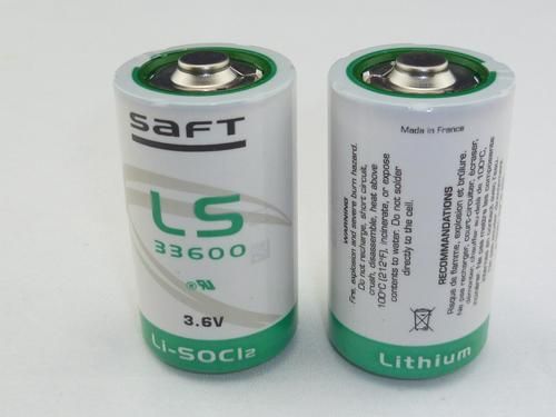 Pile LS14250 Lithium 3.6V 1/2AA Saft Made in France : : High-Tech