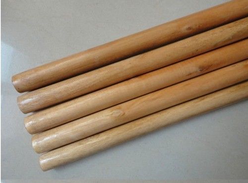 Varnished Painting Wooden Stick Handle For Broom And Mop