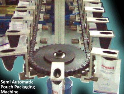 Semi Automatic Pouch Packing Machine