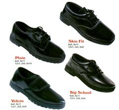 Children School Shoes - High Quality Leather, Lightweight Design , Comfortable Tie Laces for Boys and Girls