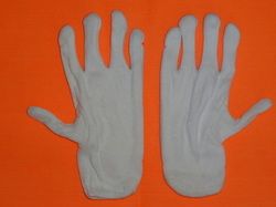 Hosiery Hand Gloves - Durable Cotton Blend | Water Resistant, Smooth Finish, Longevity, Flexible Design