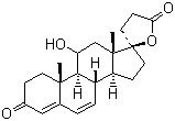 (11a,17a)-11,17-dihydroxy-3-oxo-pregna-4,6-diene-21-carboxylic Acid (11-alpha-hydroxy Canrenone)