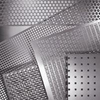 Perforated Metal Products - Stainless Steel & Mild Steel, Max Thickness 10mm, Wide Range of Hole Patterns Including Round, Square, & Rectangular