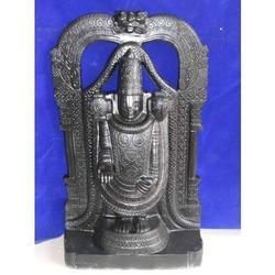 Black Marble Tirupati Statue