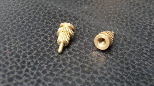 Brass Straight Knurling Moulding Nut